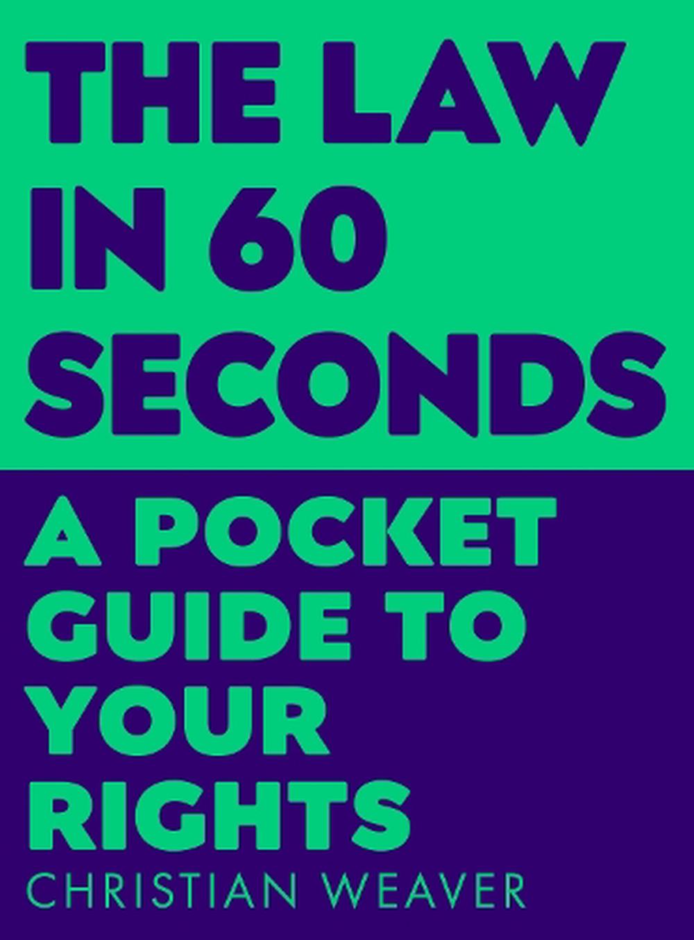 The Law in 60 Seconds, 9781788166492