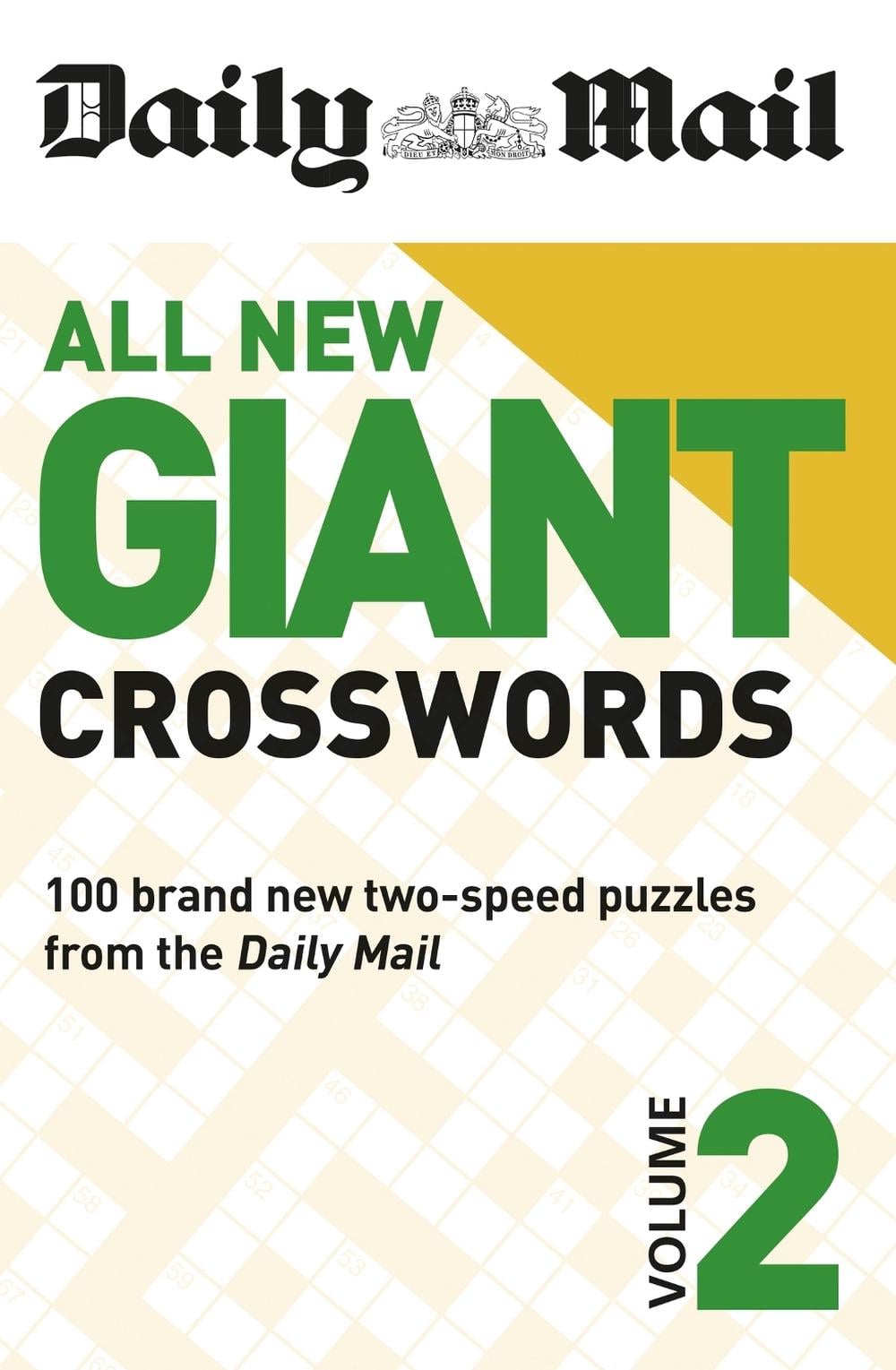 Daily Mail All New Giant Crosswords 2 by Daily Mail - ISBN: 9781788403818