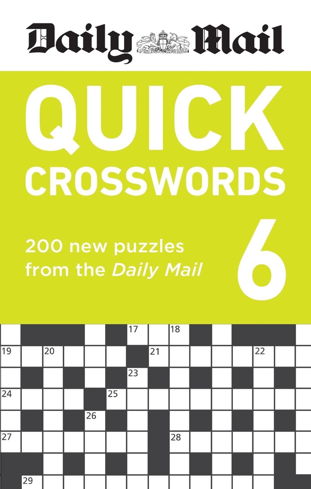 Daily Mail Quick Crosswords Volume 6 by Daily Mail - ISBN: 9781788405355