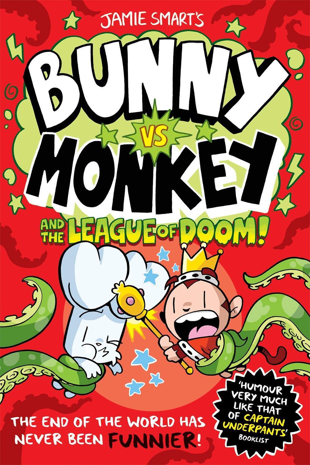 Bunny vs Monkey and the League of Doom (a Phoenix Comic Book, from the multi-million-selling creative genius Jamie Smart), 9781788452304