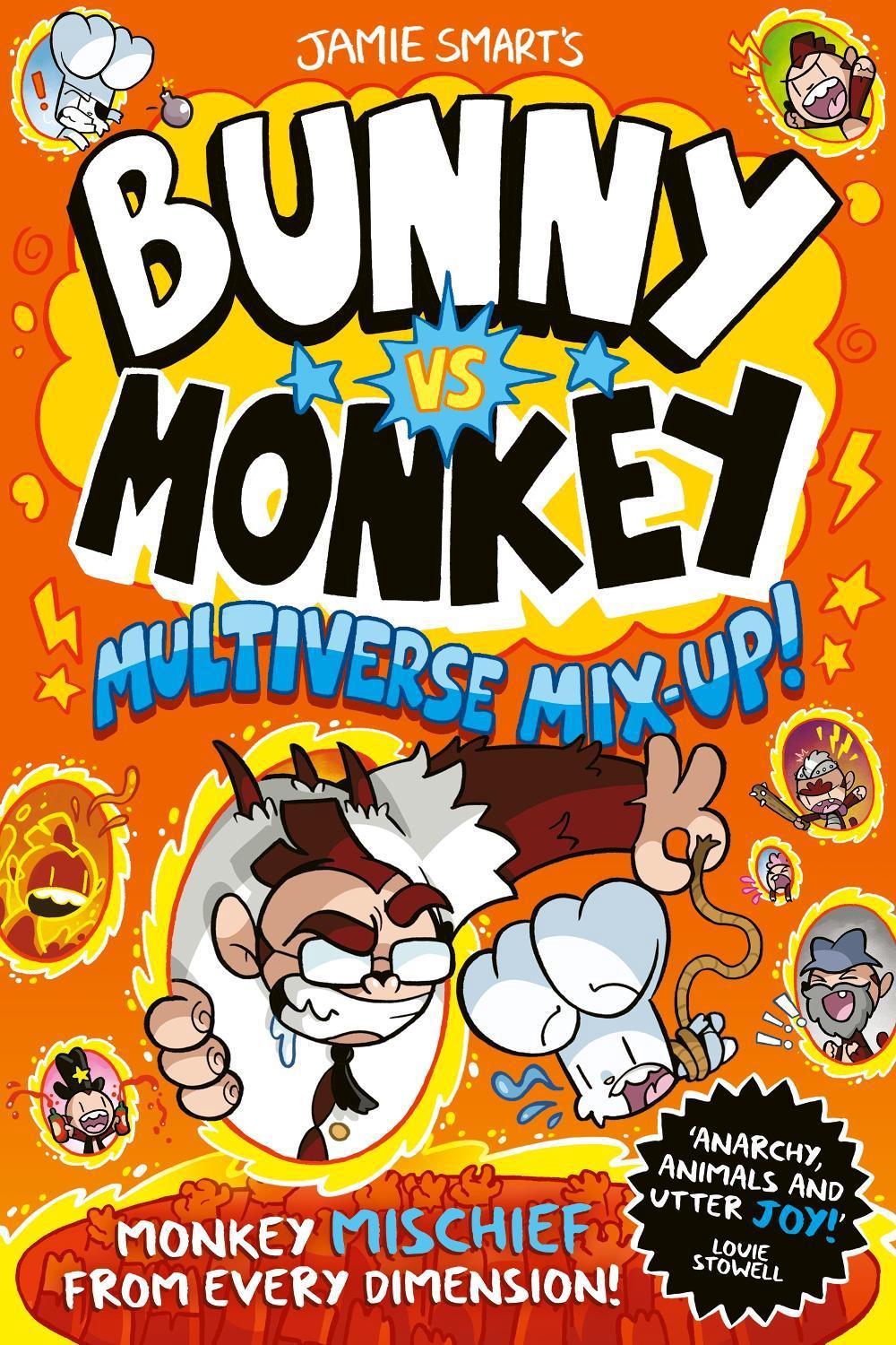Bunny vs Monkey: Multiverse Mix-up! (a Phoenix Comic Book, from the multi-million-selling creative genius Jamie Smart), 9781788452922
