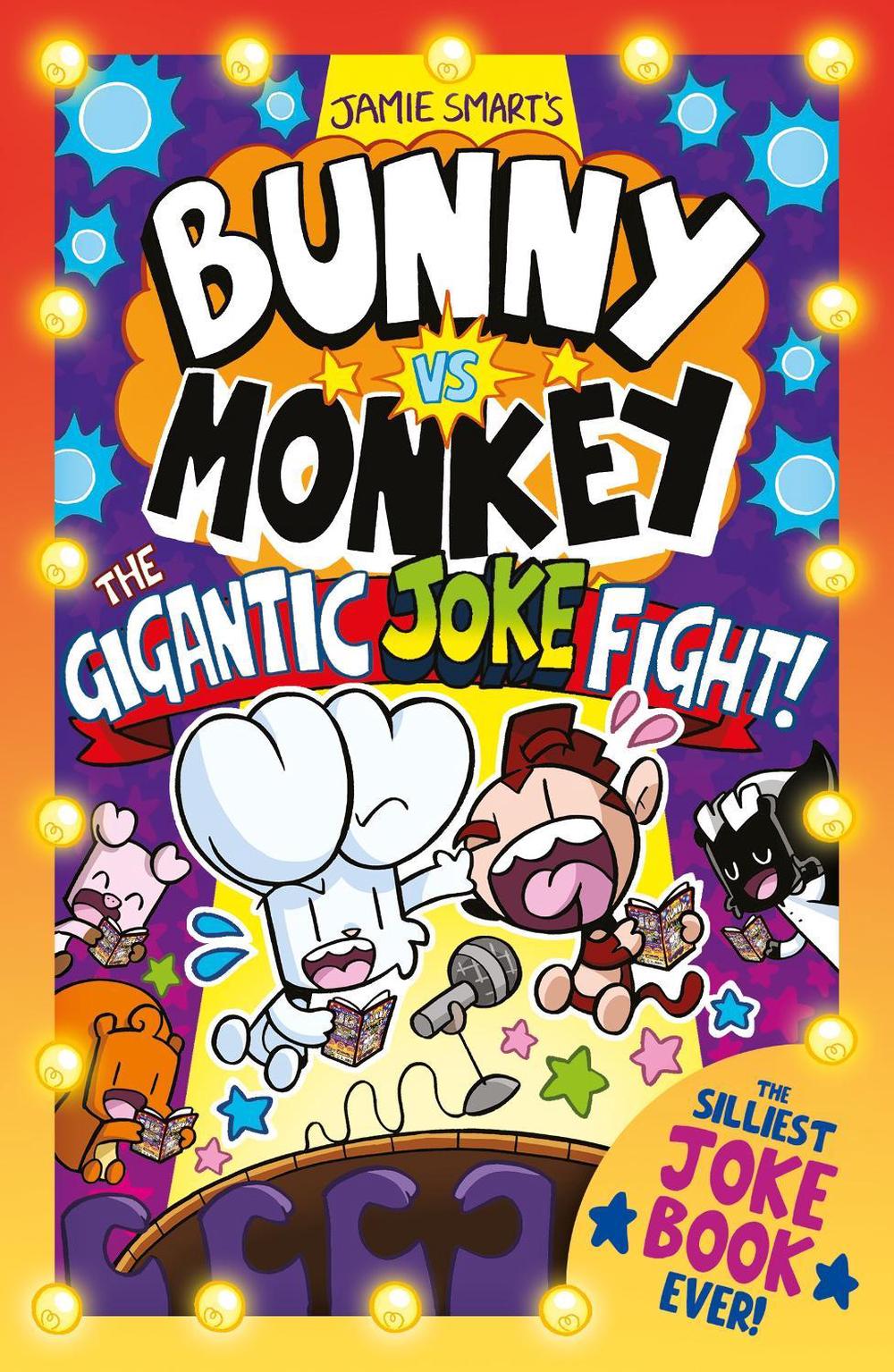 Bunny vs Monkey: The Gigantic Joke Fight (a Phoenix Comic Book, from the million-selling Jamie Smart, Illustrator of the Year), 9781788453349