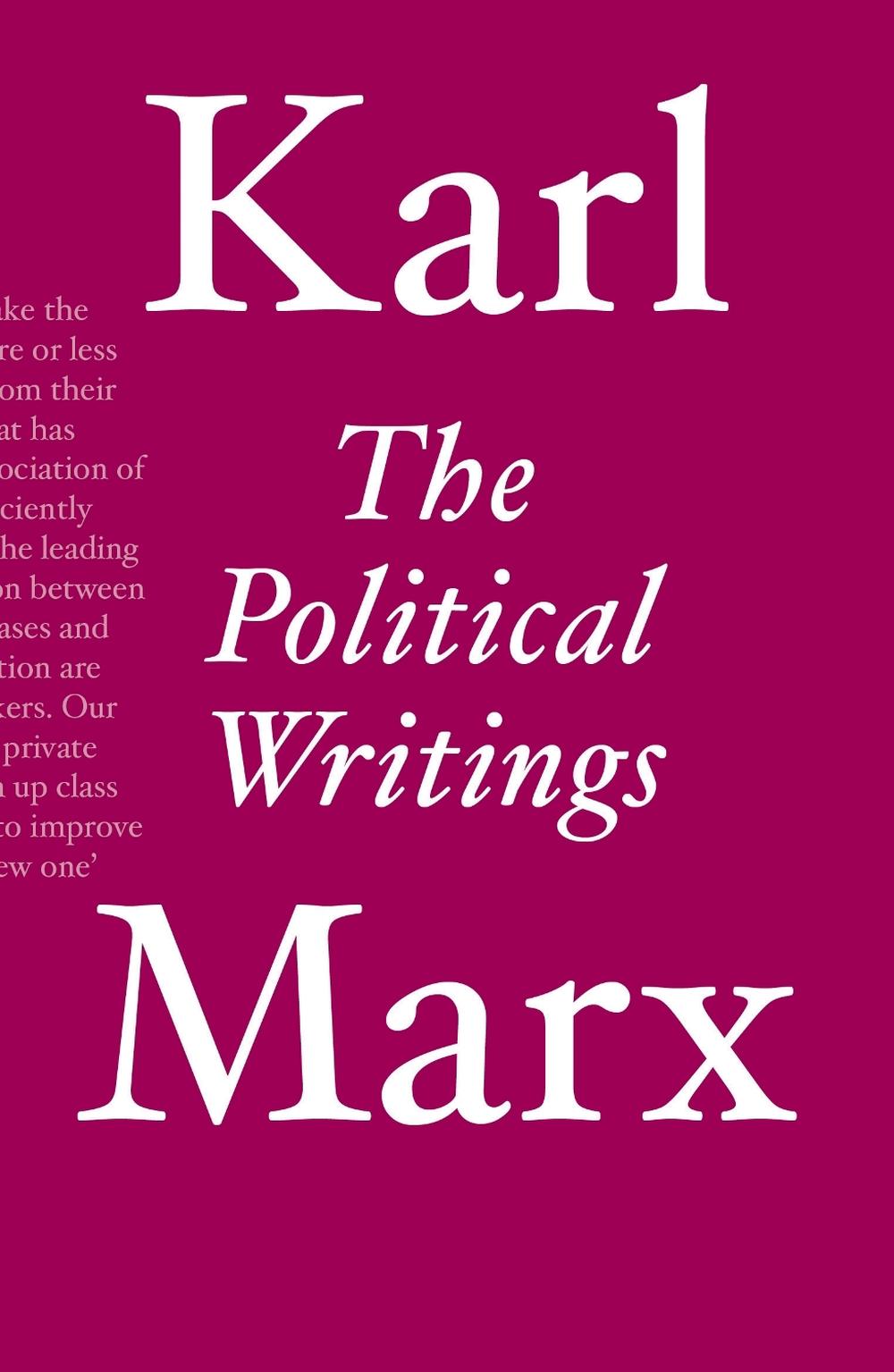 The Political Writings by Karl Marx - ISBN: 9781788736862