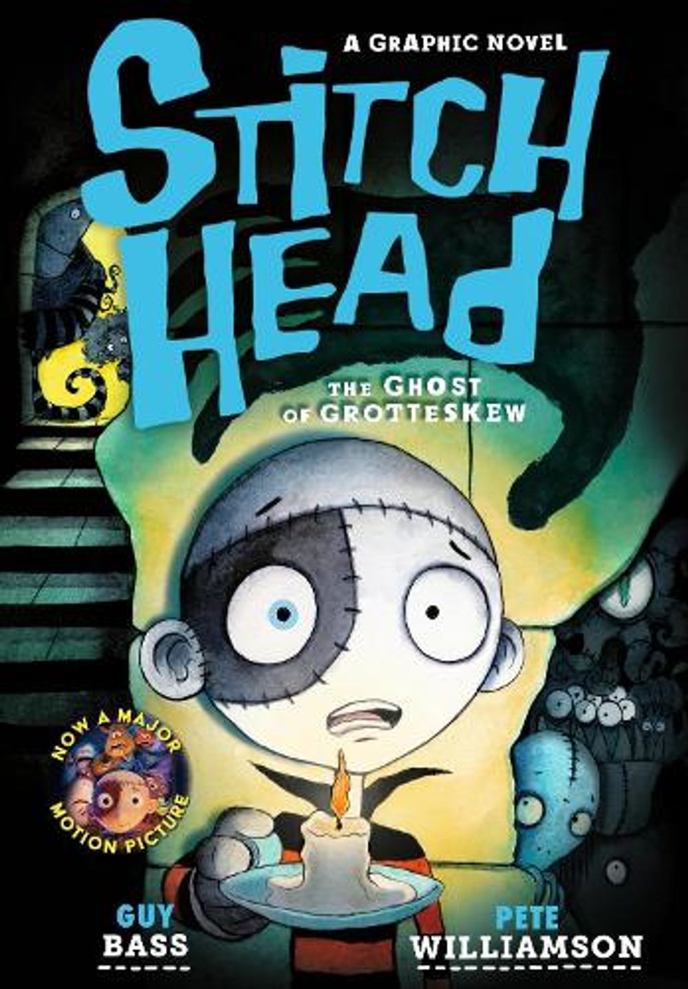 Stitch Head: The Ghost of Grotteskew Graphic Novel by Guy Bass - ISBN: 9781788958561
