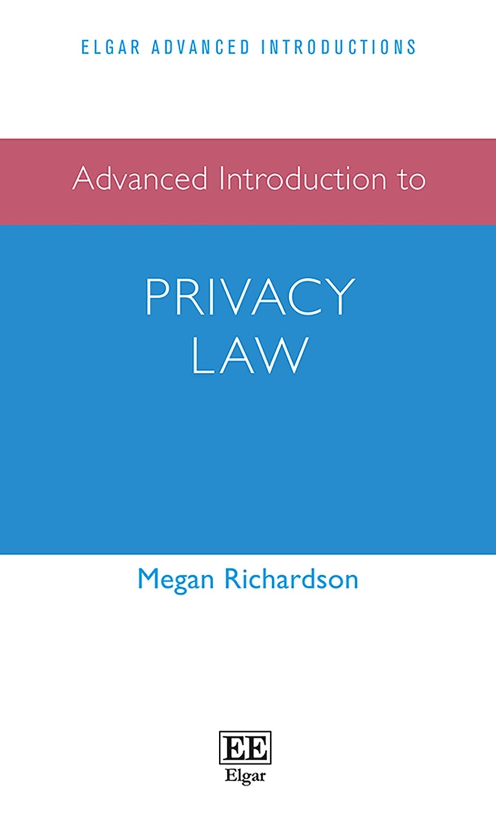 Advanced Introduction to Privacy Law by Megan Richardson, Paperback ...
