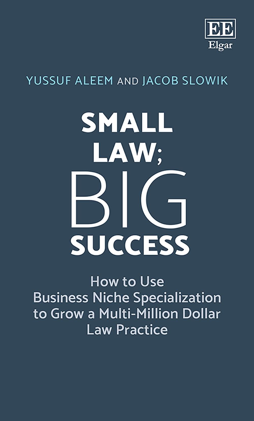Small Law; Big Success, 9781788973915