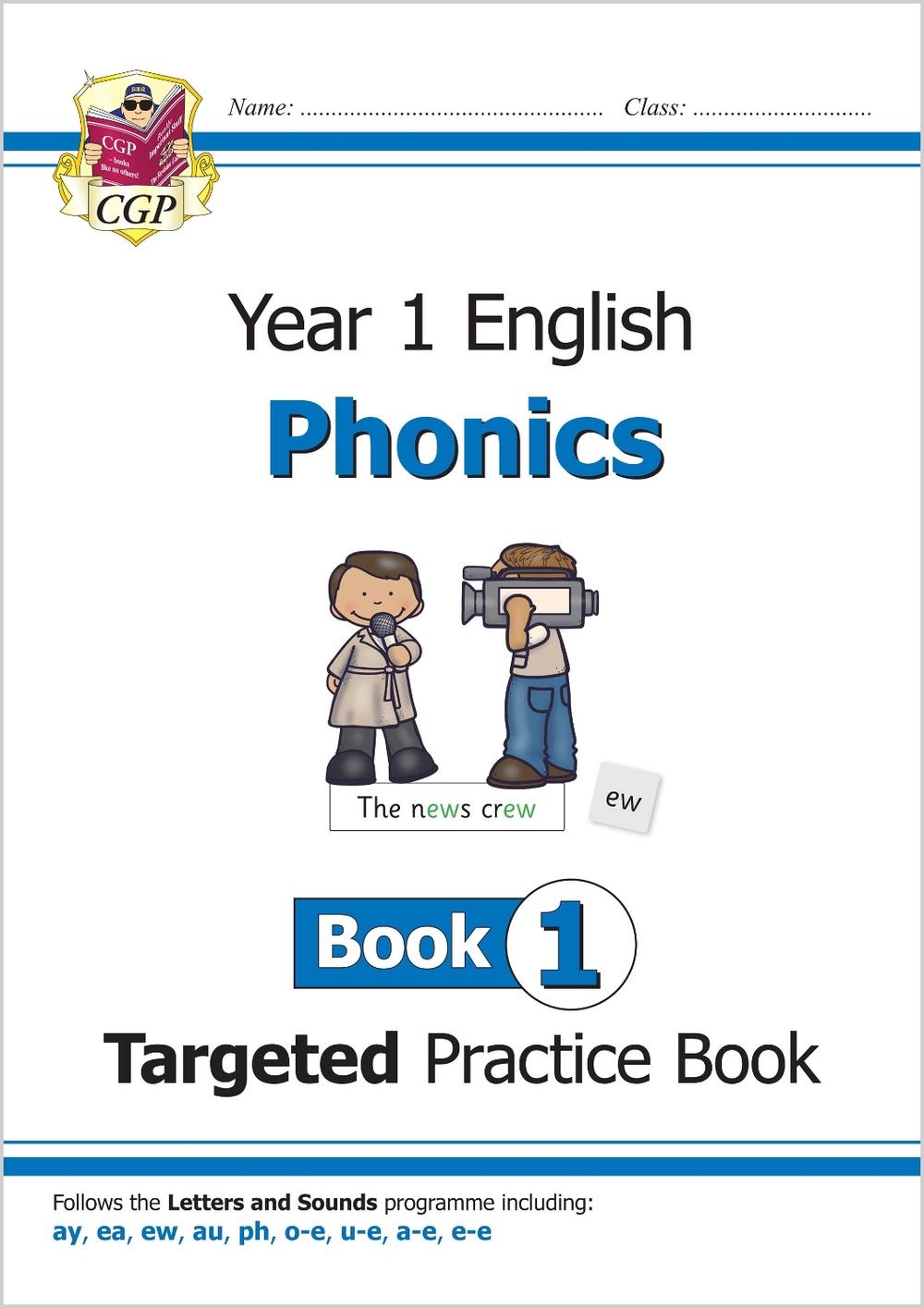 KS1 English Year 1 Phonics Targeted Practice Book - Book 1, 9781789080162