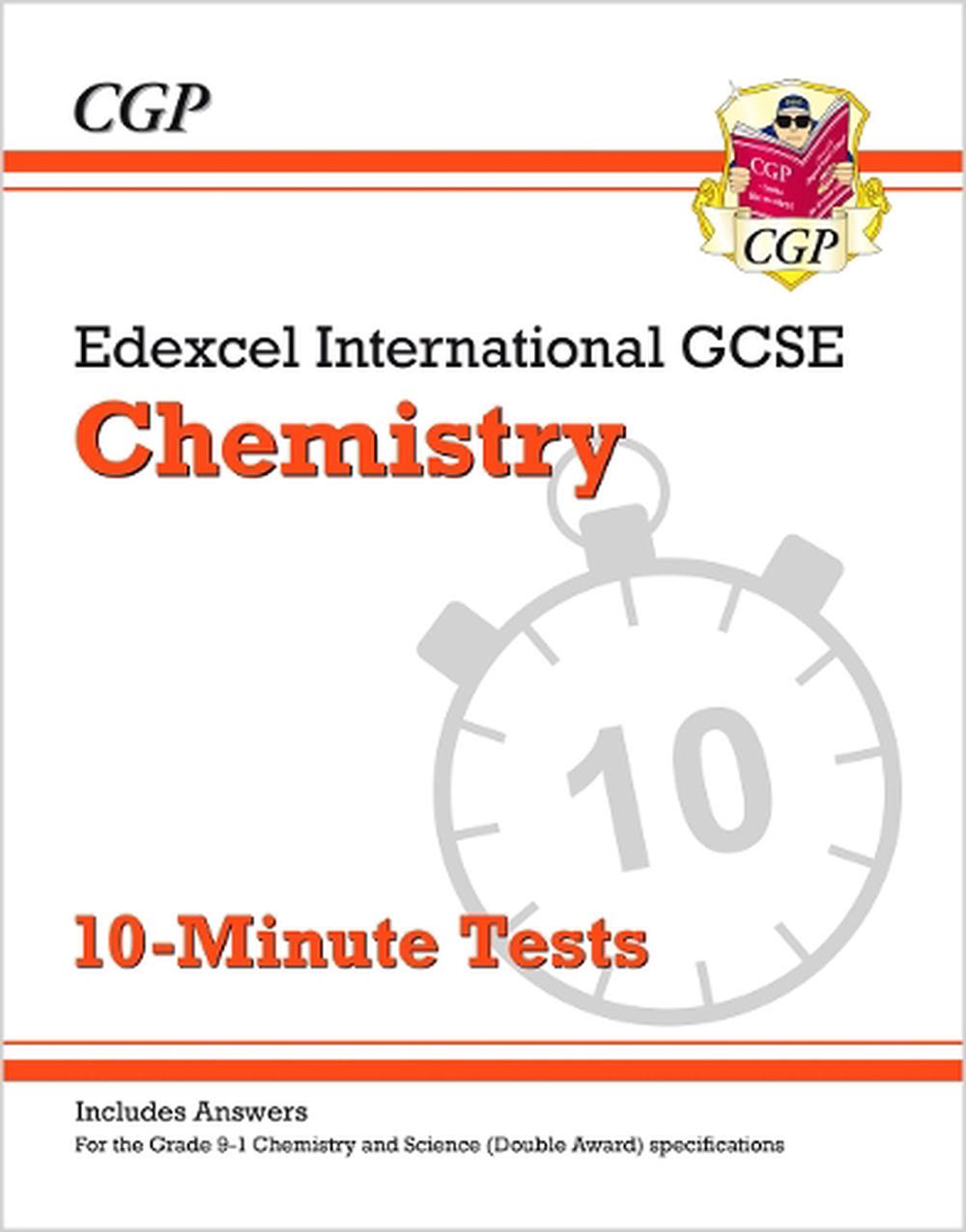 Edexcel International GCSE Chemistry: 10-Minute Tests (with answers), 9781789080865