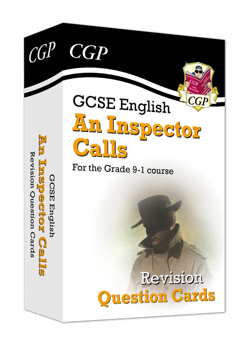 GCSE English - An Inspector Calls Revision Question Cards, 9781789083446