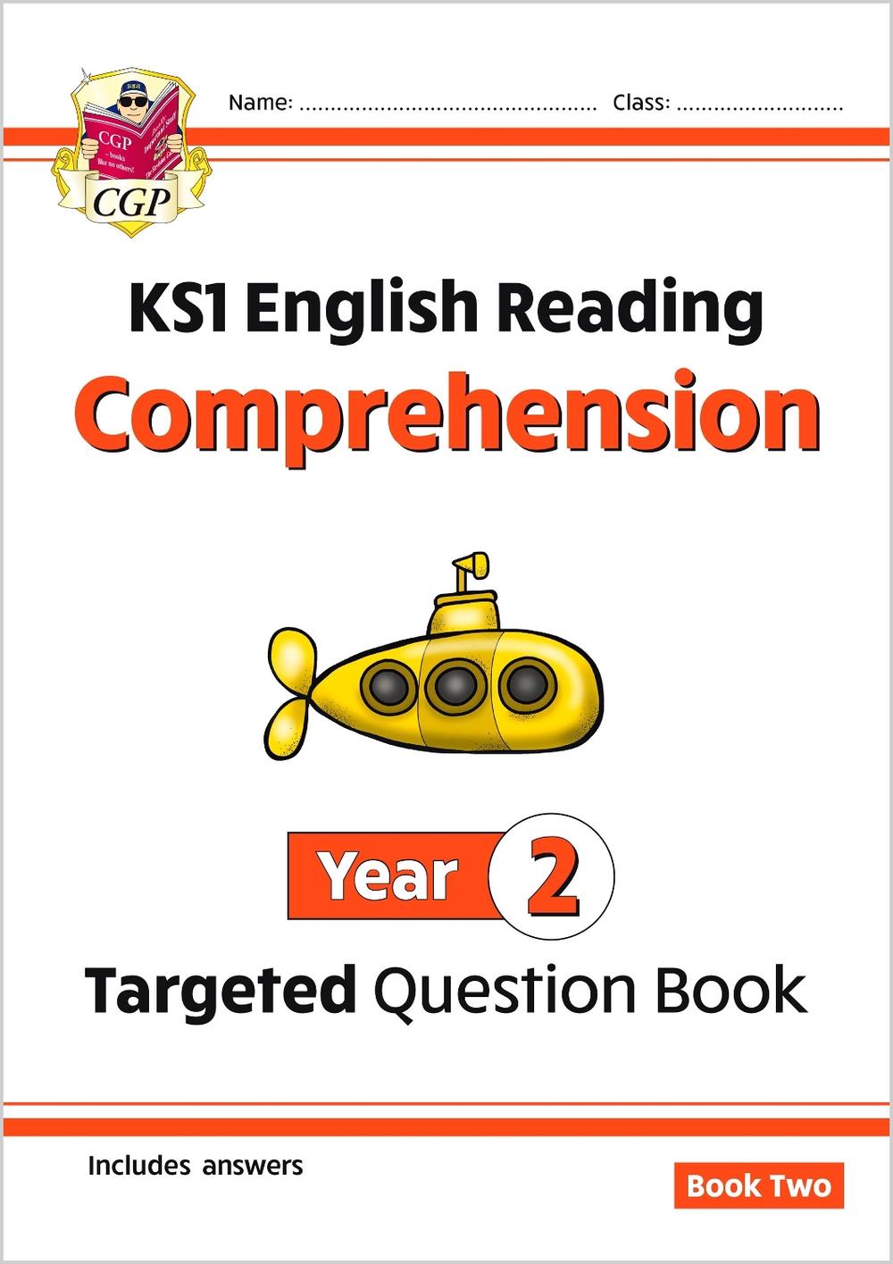 KS1 English Year 2 Reading Comprehension Targeted Question Book - Book ...