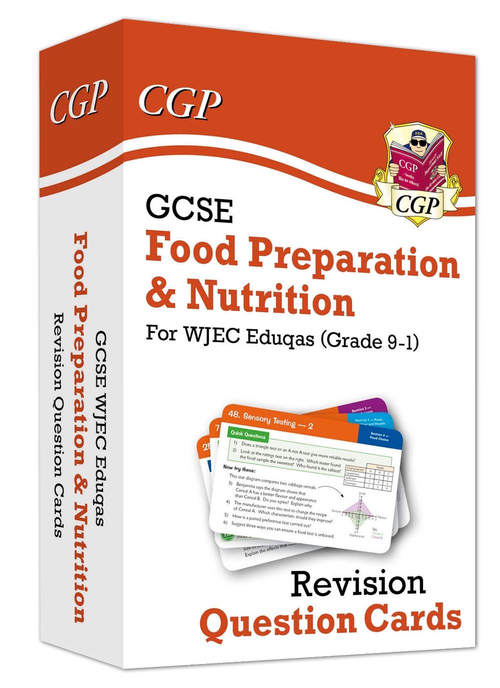 GCSE Food Preparation & Nutrition WJEC Eduqas Revision Question Cards, 9781789084504