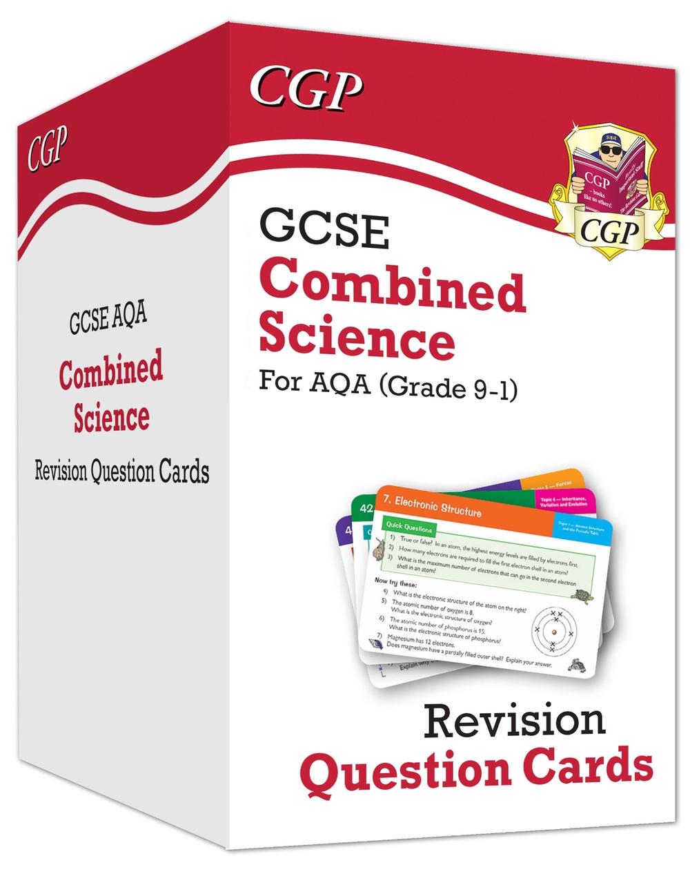 GCSE Combined Science AQA Revision Question Cards - Q&A cards for quick practice by CGP Books - ISBN: 9781789084665