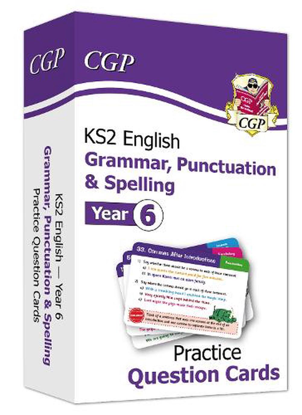 KS2 English Year 6 Practice Question Cards: Grammar, Punctuation ...