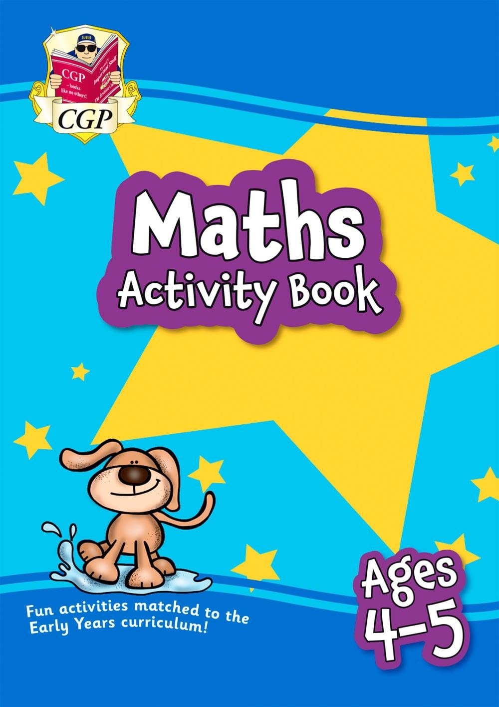 Maths Activity Book for Ages 4-5 (Reception) by CGP Books - ISBN: 9781789086034