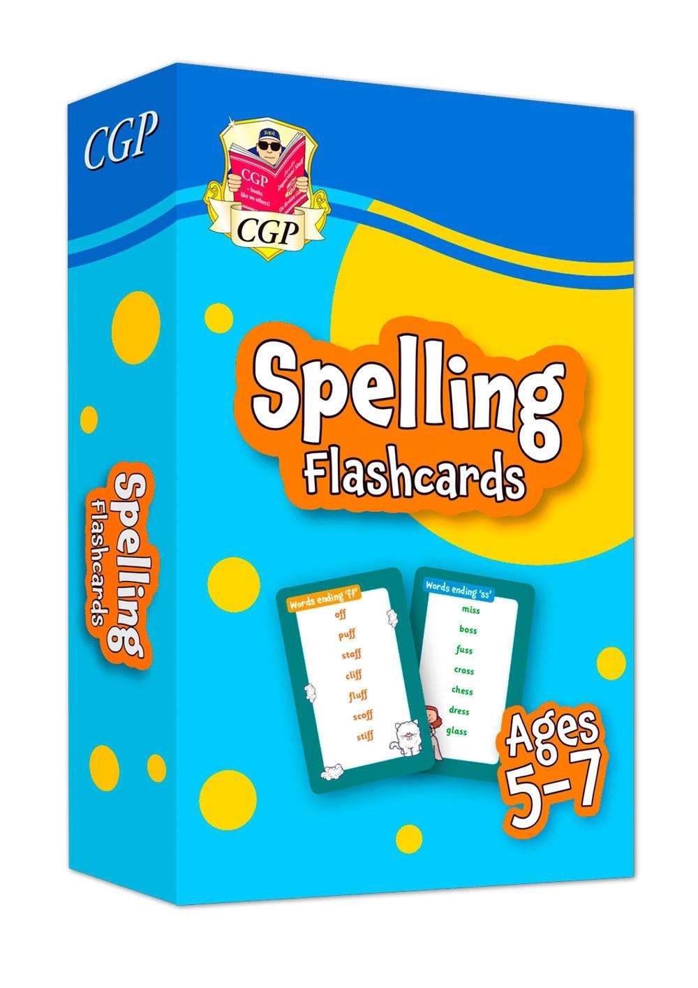 Spelling Flashcards for Ages 5-7, 9781789086195