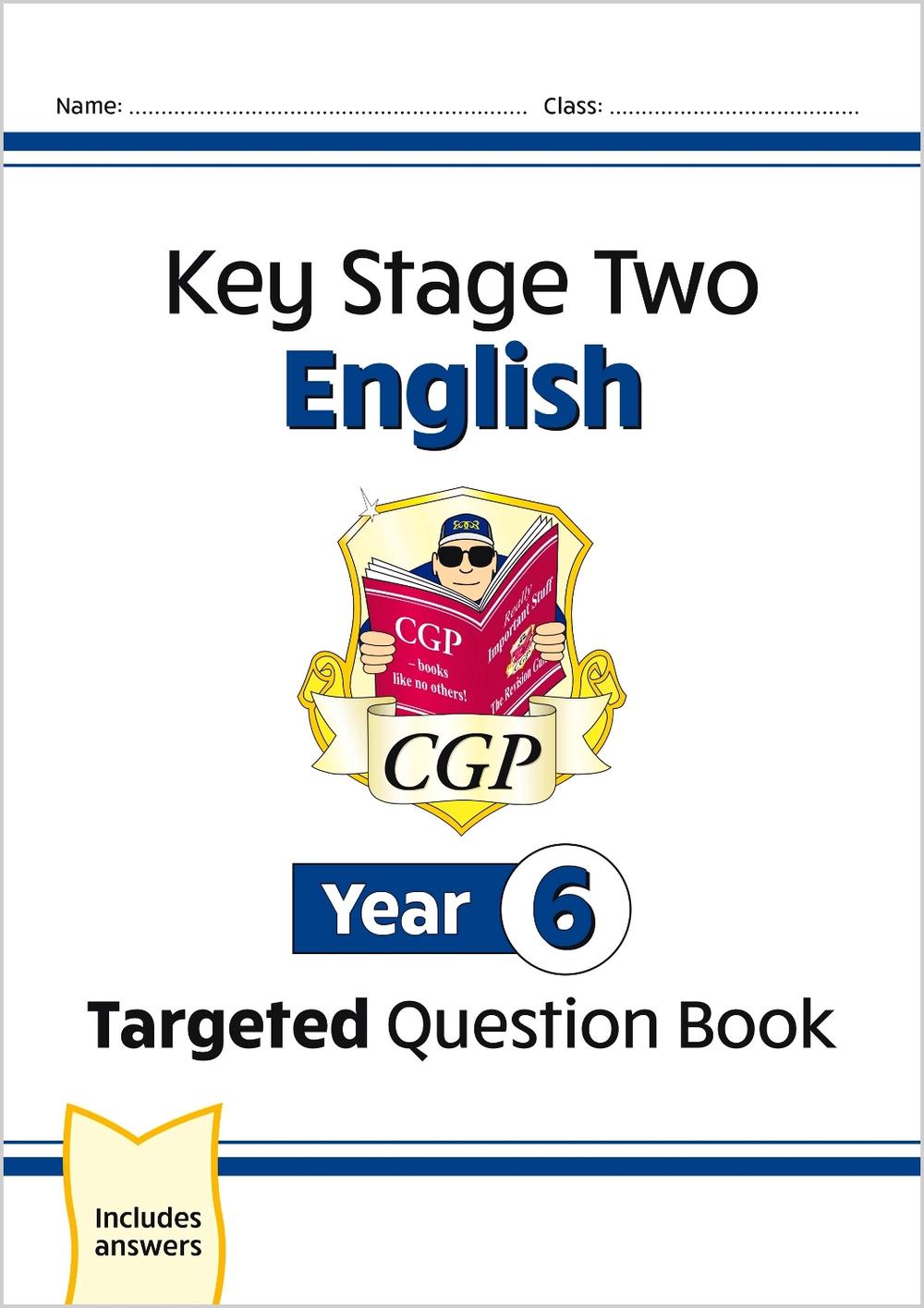 KS2 English Year 6 Targeted Question Book by CGP Books - ISBN: 9781789087796