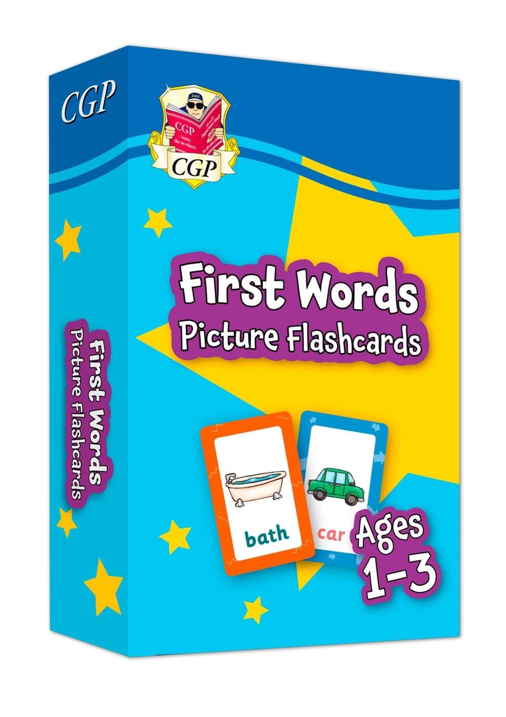 First Words Picture Flashcards for Ages 1-3 by CGP Books - ISBN: 9781789089417