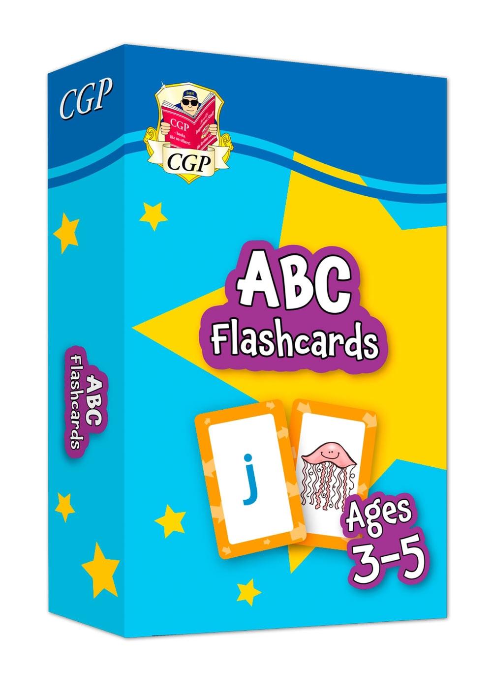 ABC Flashcards for Ages 3-5: perfect for learning the alphabet, 9781789089424