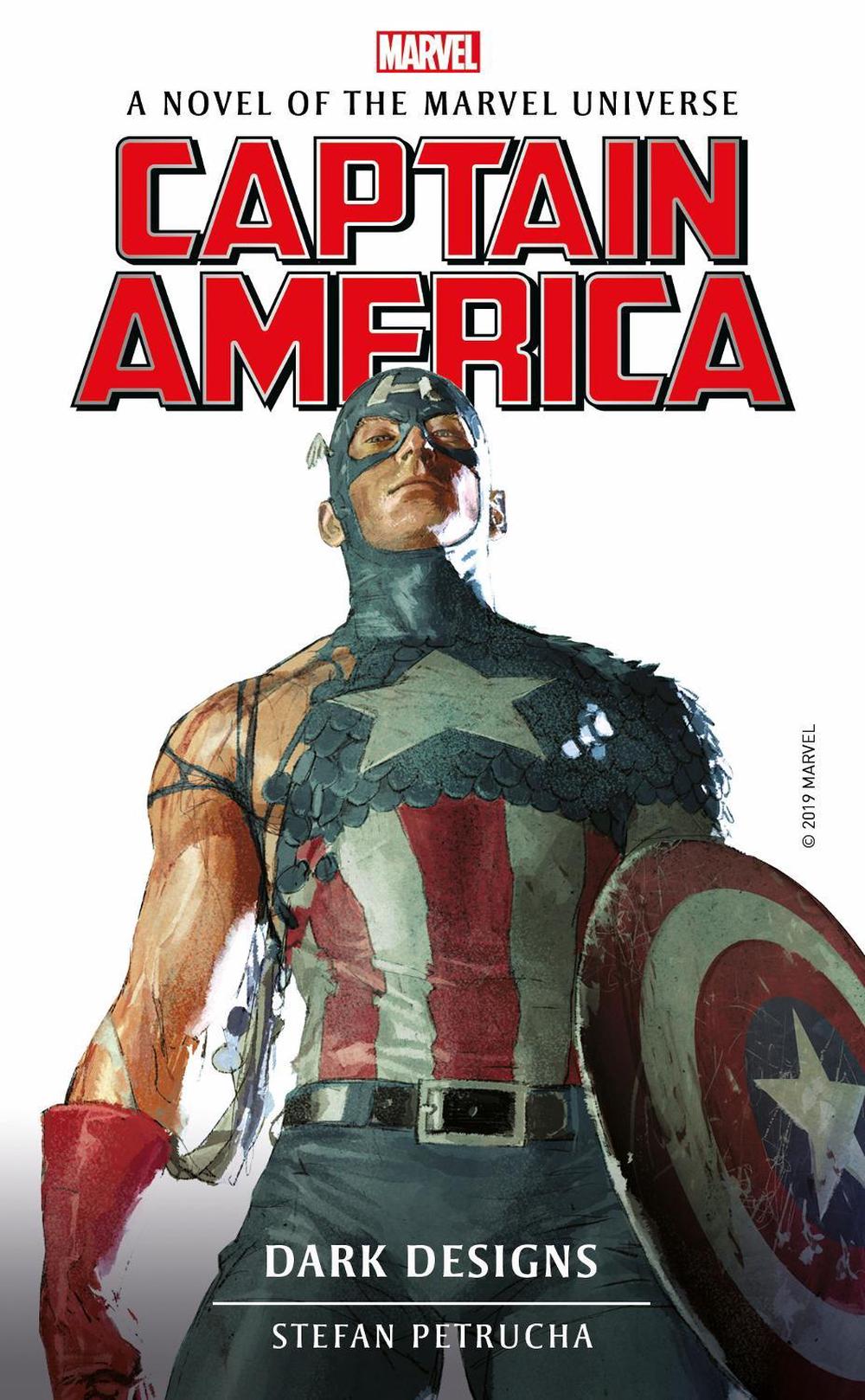 Marvel Novels - Captain America: Dark Designs by Stefan Petrucha - ISBN: 9781789093483