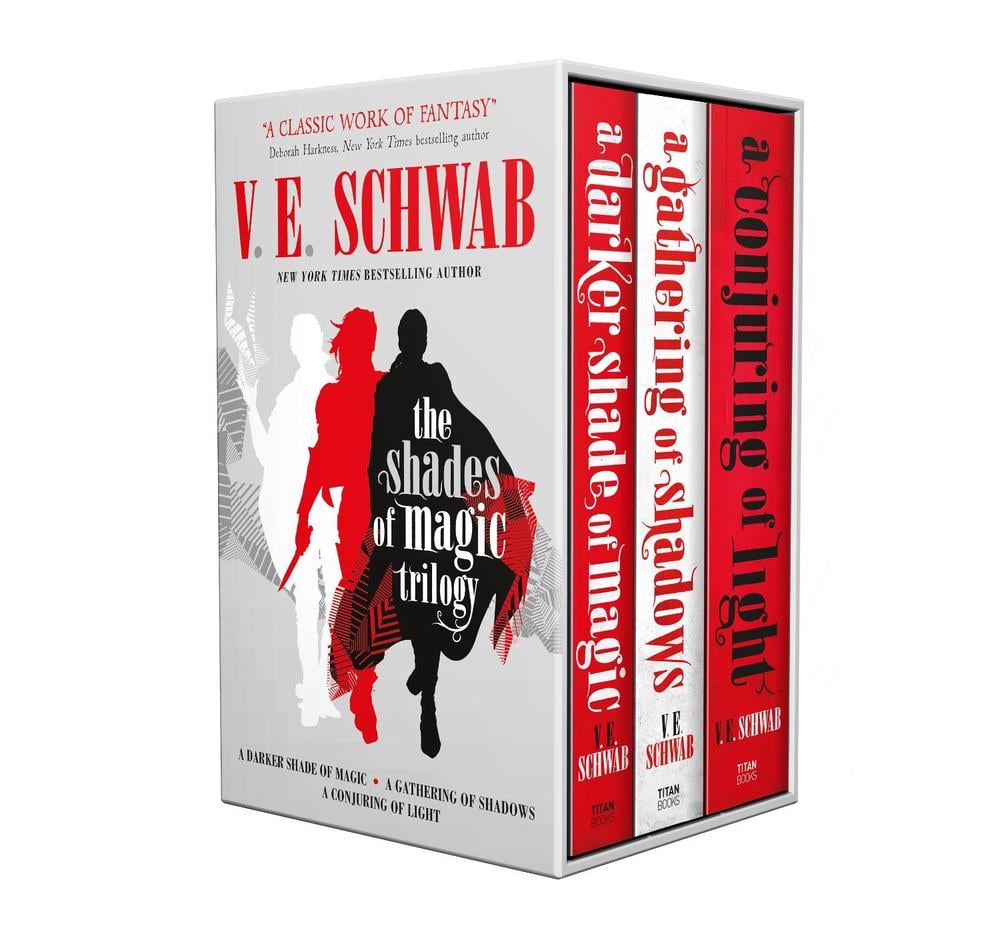 The Shades of Magic trilogy slipcase by V.E. Schwarb - ISBN: 9781789096446