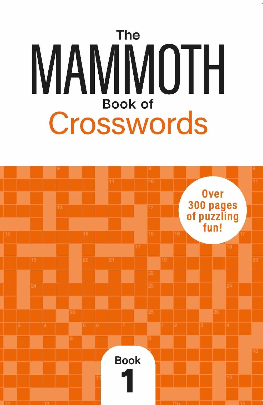 The Mammoth Book of Crosswords 1, 9781789298253