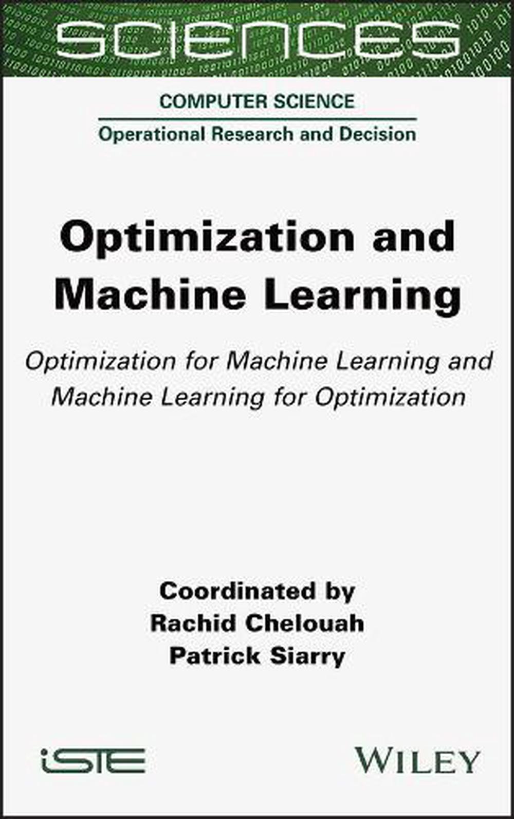 Optimization and Machine Learning, 9781789450712