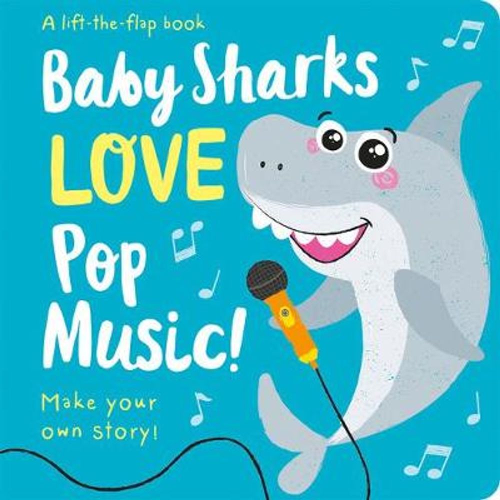 Baby Sharks Love Pop Music! - Lift the Flap by Amber Lily - ISBN: 9781789582390