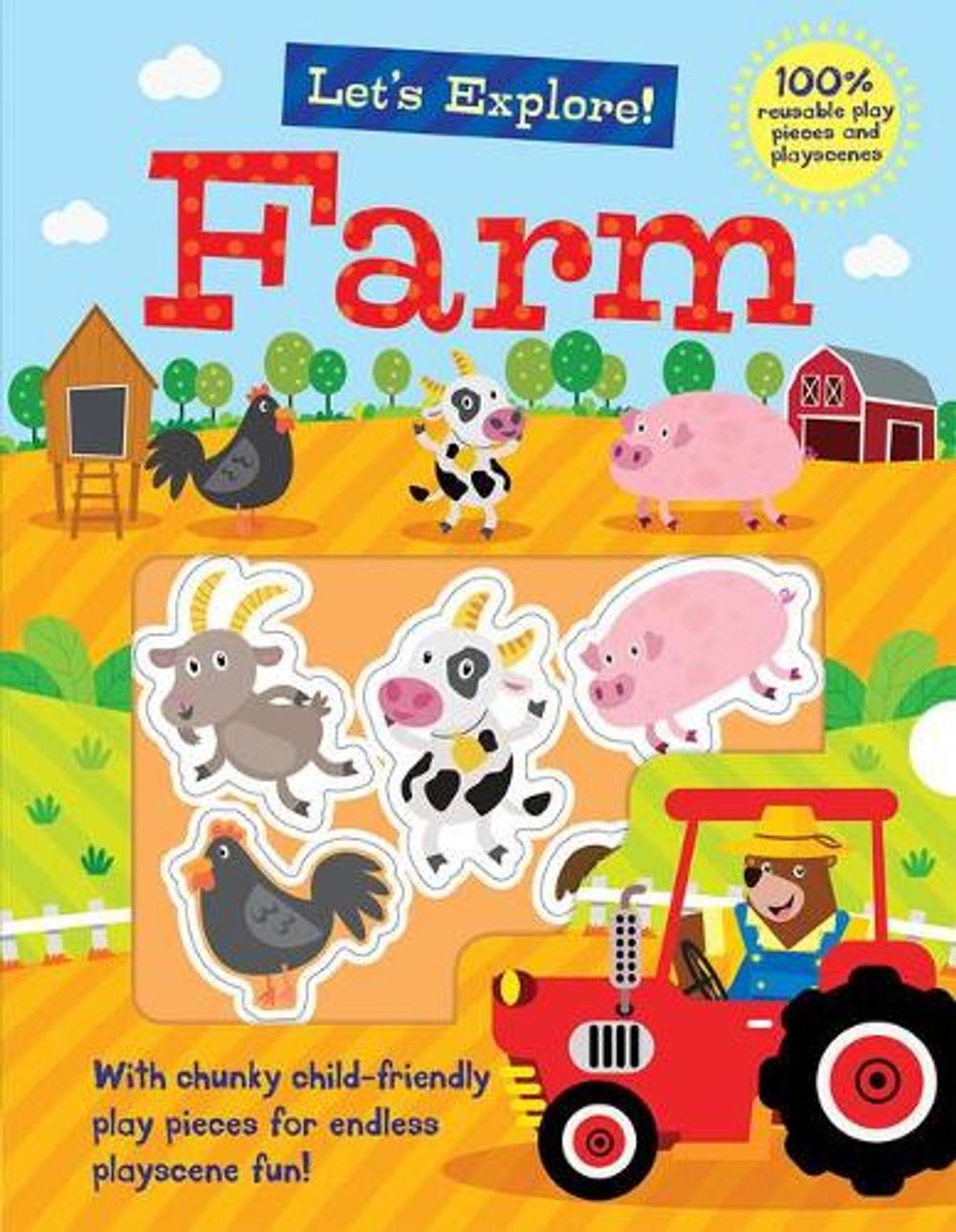 Let's Explore the Farm by Georgie Taylor - ISBN: 9781789586756