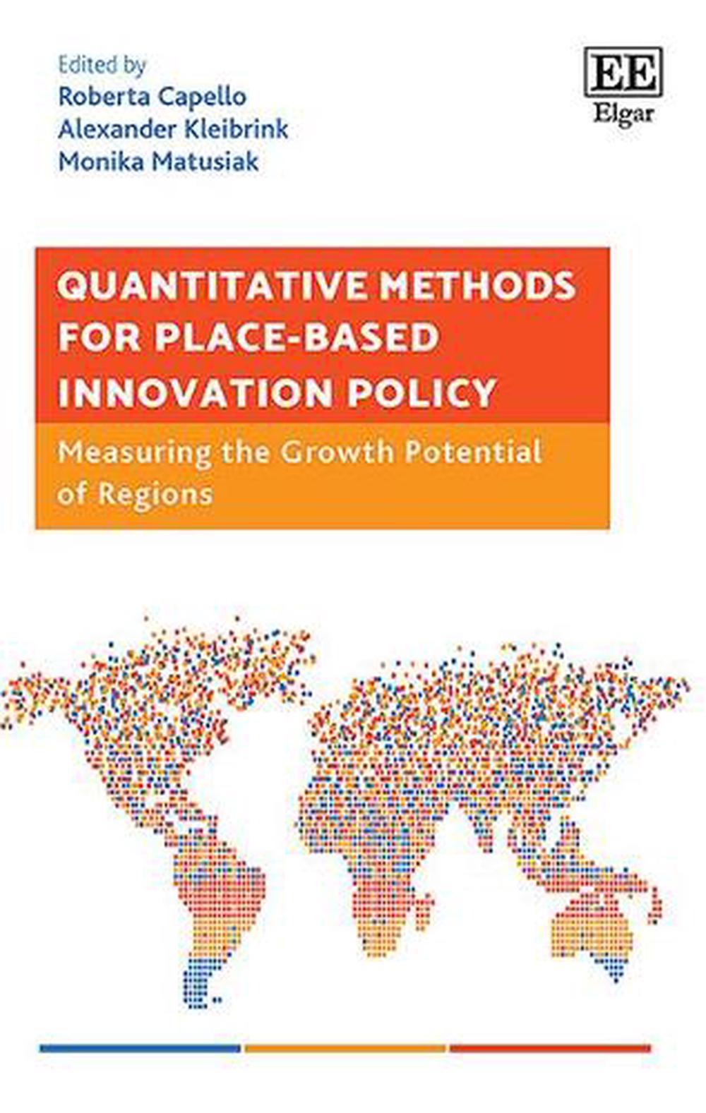 Quantitative Methods for Place-Based Innovation Policy, 9781789905502