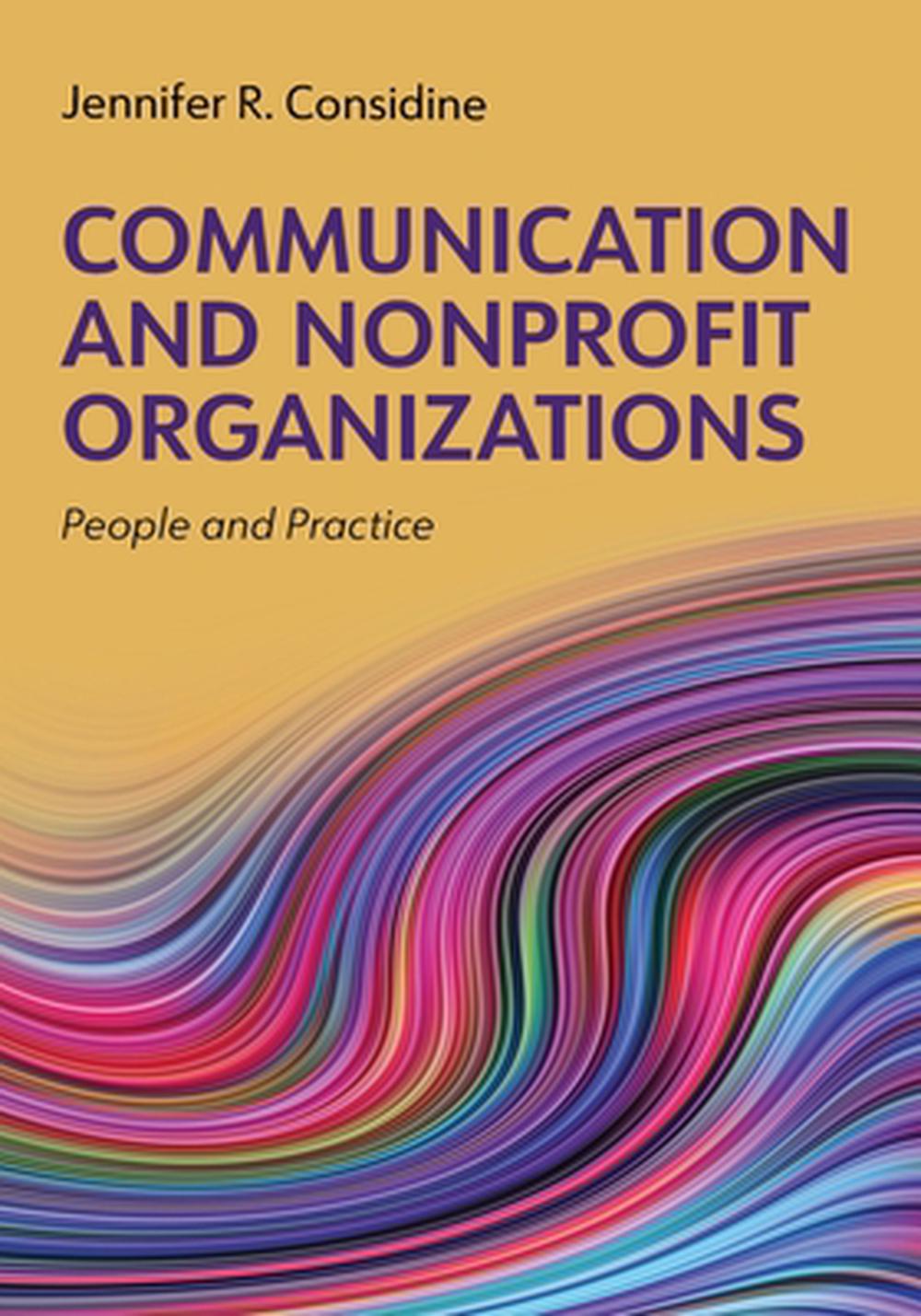 Communication and Nonprofit Organizations, 9781793586544