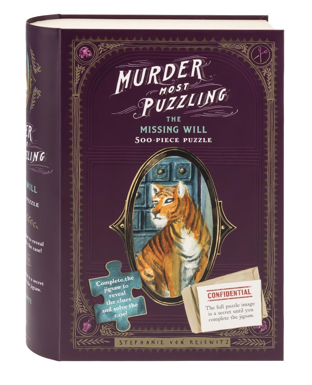 Murder Most Puzzling The Missing Will 500-Piece Puzzle, 9781797209562