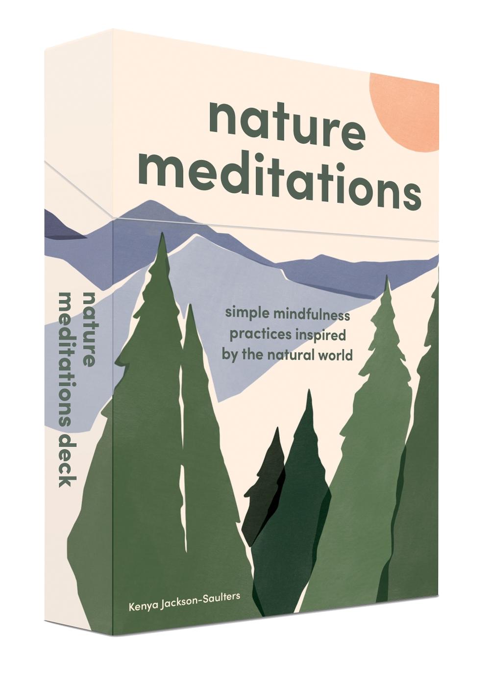 Nature Meditations Deck: Simple Mindfulness Practices Inspired by the Natural World, 9781797212104