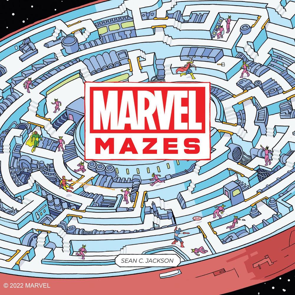 Marvel Mazes, 9781797217475