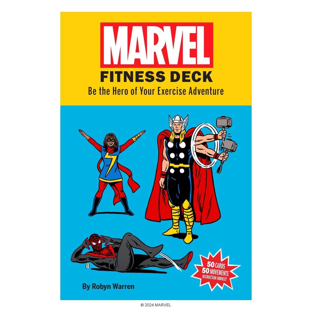 Marvel Fitness Deck, 9781797217482