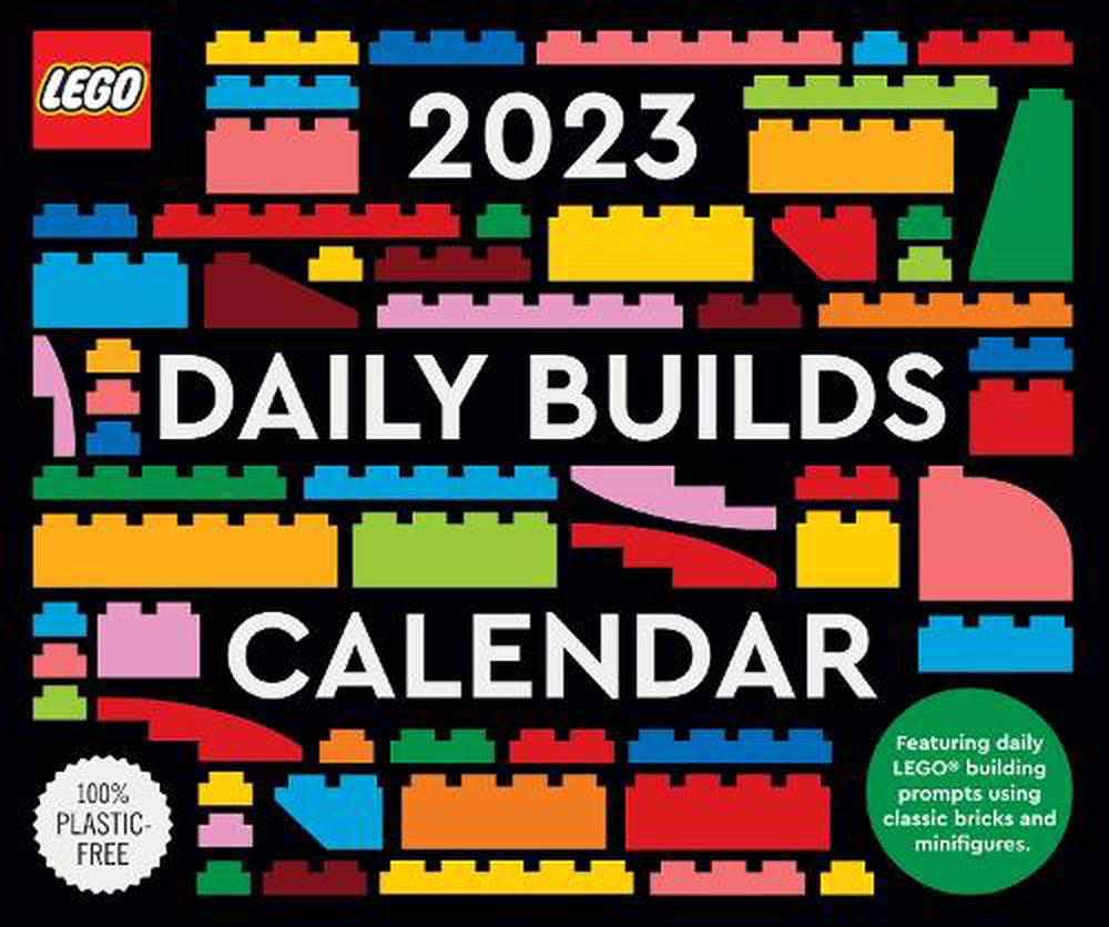 2023 Daily Calendar Lego Daily Builds by Alexander Blais