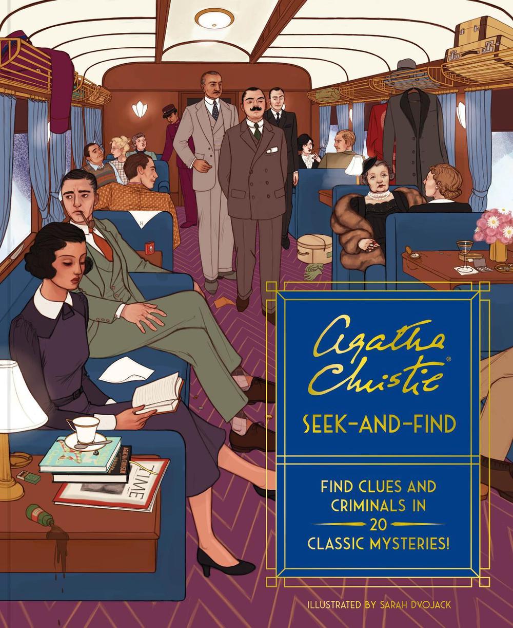 Agatha Christie Seek-and-Find, 9781797226255