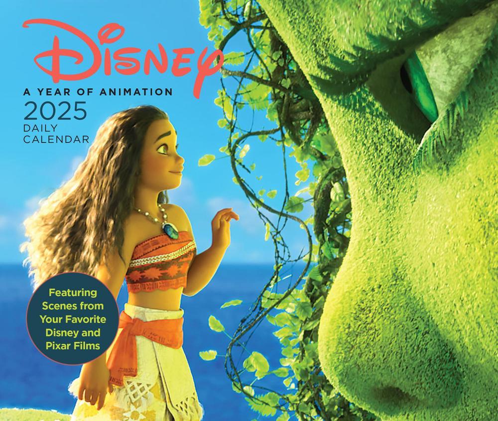 Disney A Year of Animation 2025 Daily Calendar, 9781797228808