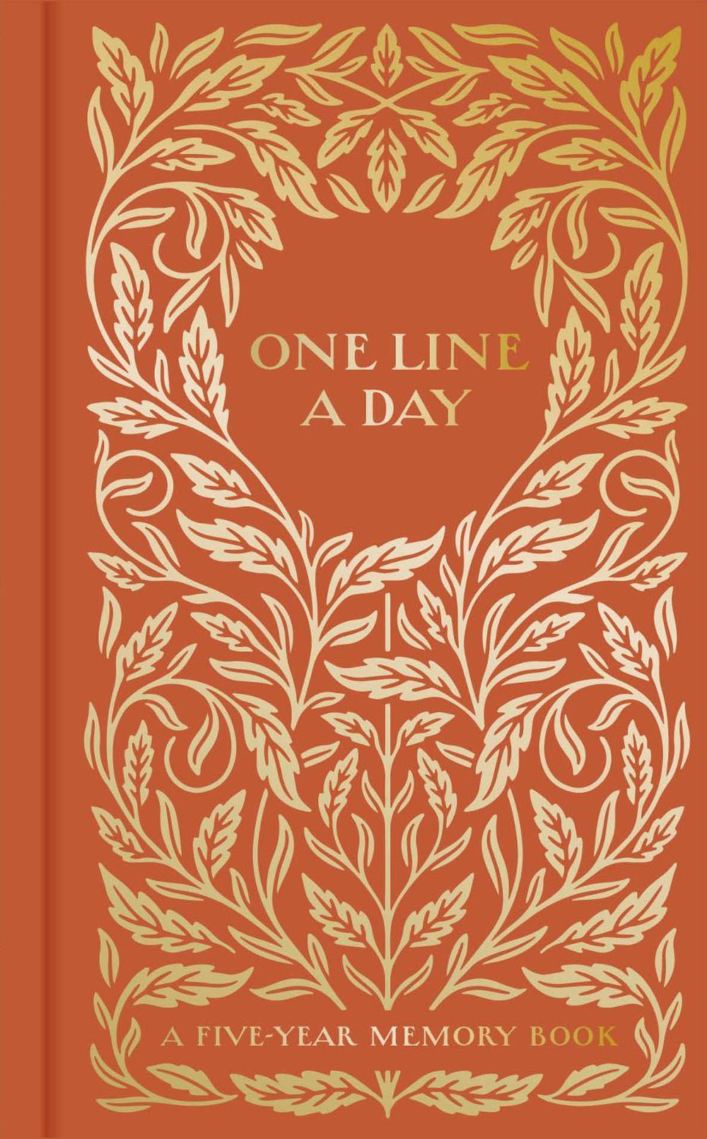 Gilded One Line a Day, 9781797231204