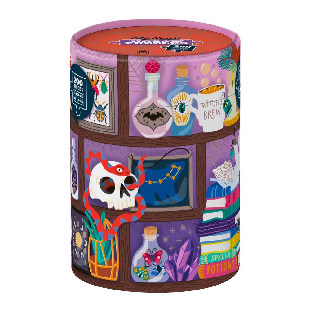 Spooky Curiosities 200-Piece Jigsaw Puzzle, 9781797231907