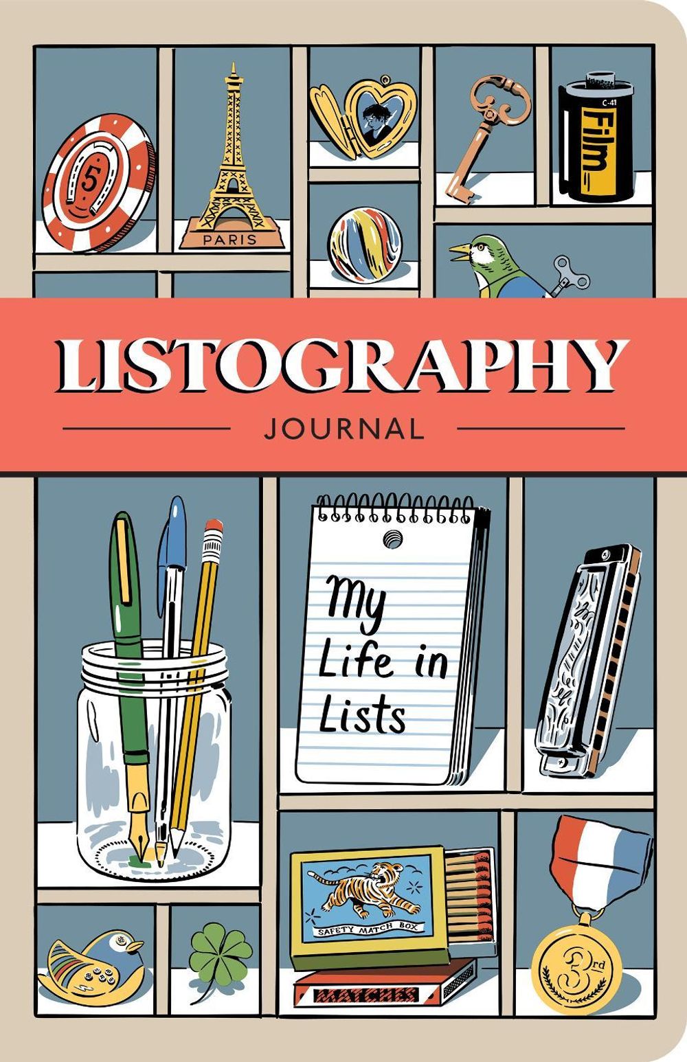 Listography Journal (Updated Edition) by Lisa Nola - ISBN: 9781797232843