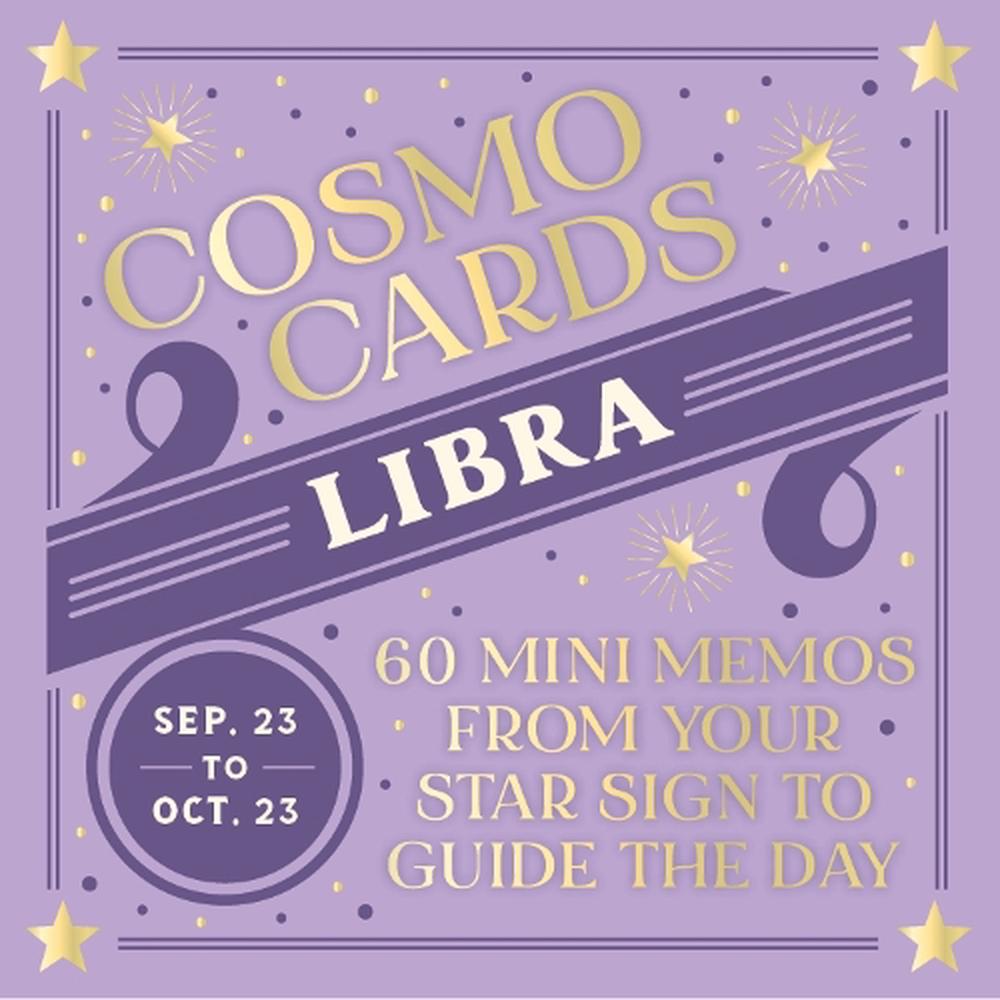 Cosmo Cards: Libra, 9781797234526