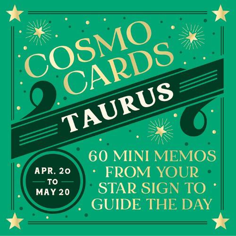 Cosmo Cards: Taurus, 9781797234540
