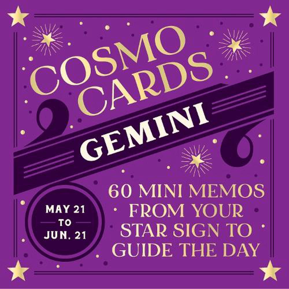 Cosmo Cards: Gemini, 9781797234557
