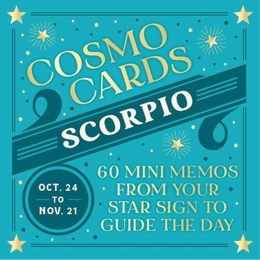 Cosmo Cards: Scorpio, 9781797234571