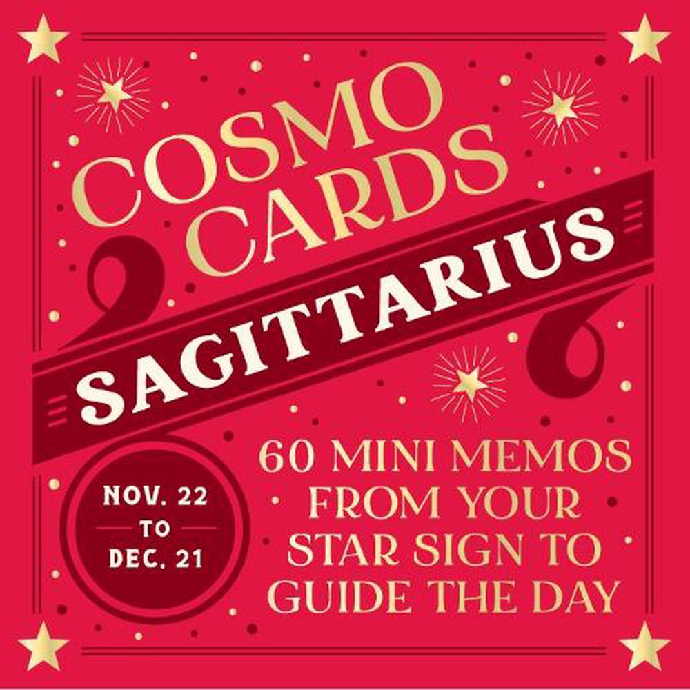 Cosmo Cards: Sagittarius, 9781797234595