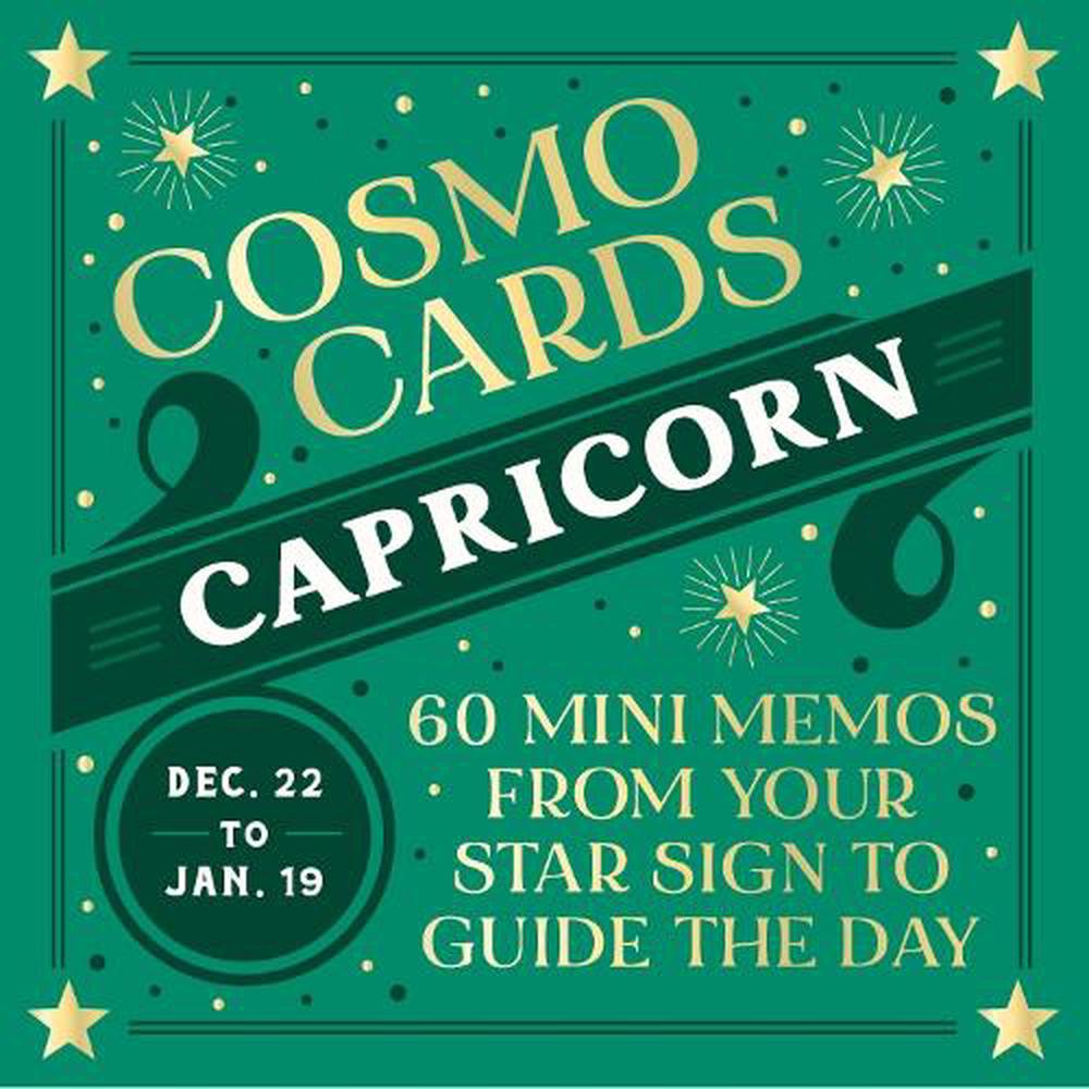 Cosmo Cards: Capricorn, 9781797234601