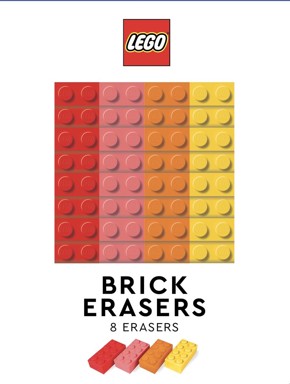 LEGO Brick Erasers (Multicolor), 9781797235219