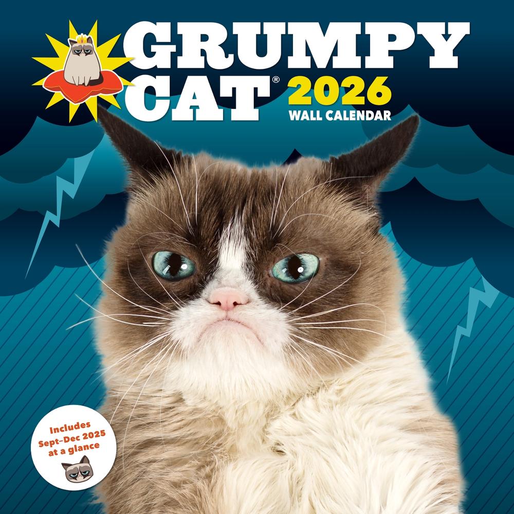 Grumpy Cat 2026 Wall Calendar by Grumpy Cat, 9781797235363 Buy online
