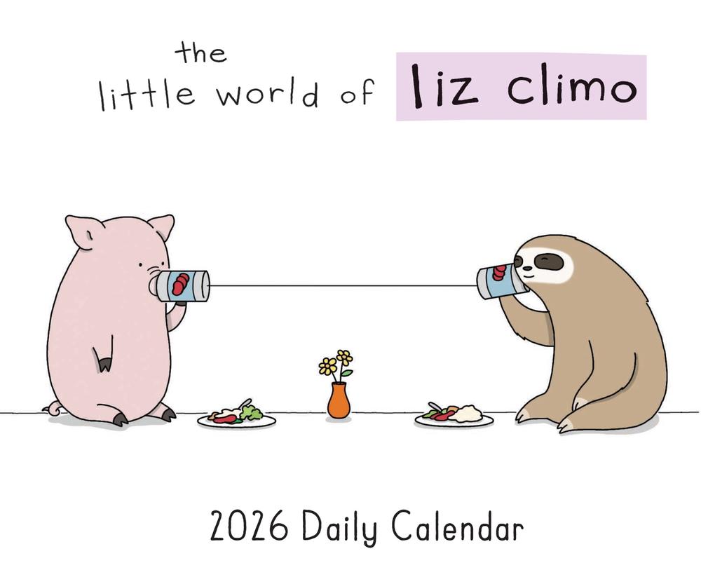The Little World of Liz Climo 2026 Daily Calendar, 9781797235400