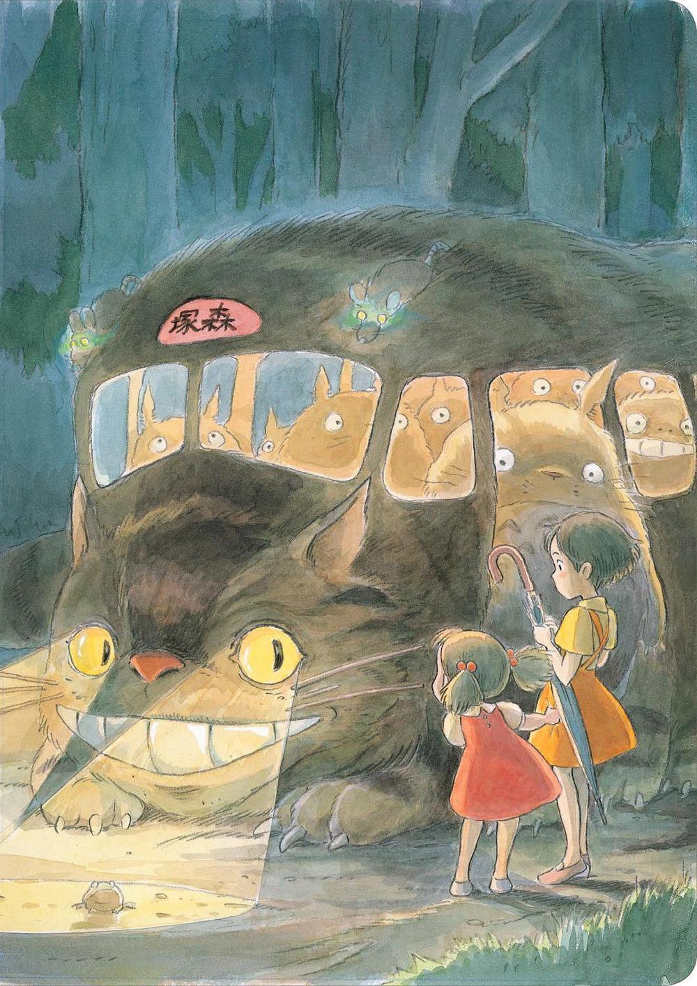 Studio Ghibli My Neighbor Totoro Journal (Let’s Ride the Cat Bus), 9781797235431